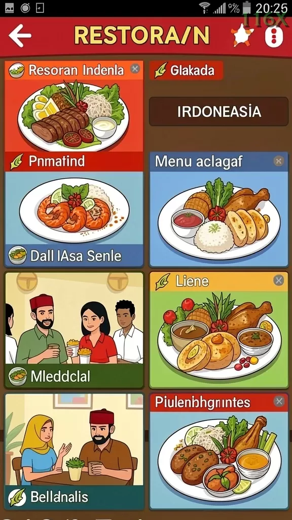 Cuplikan layar DHX4D — halaman utama